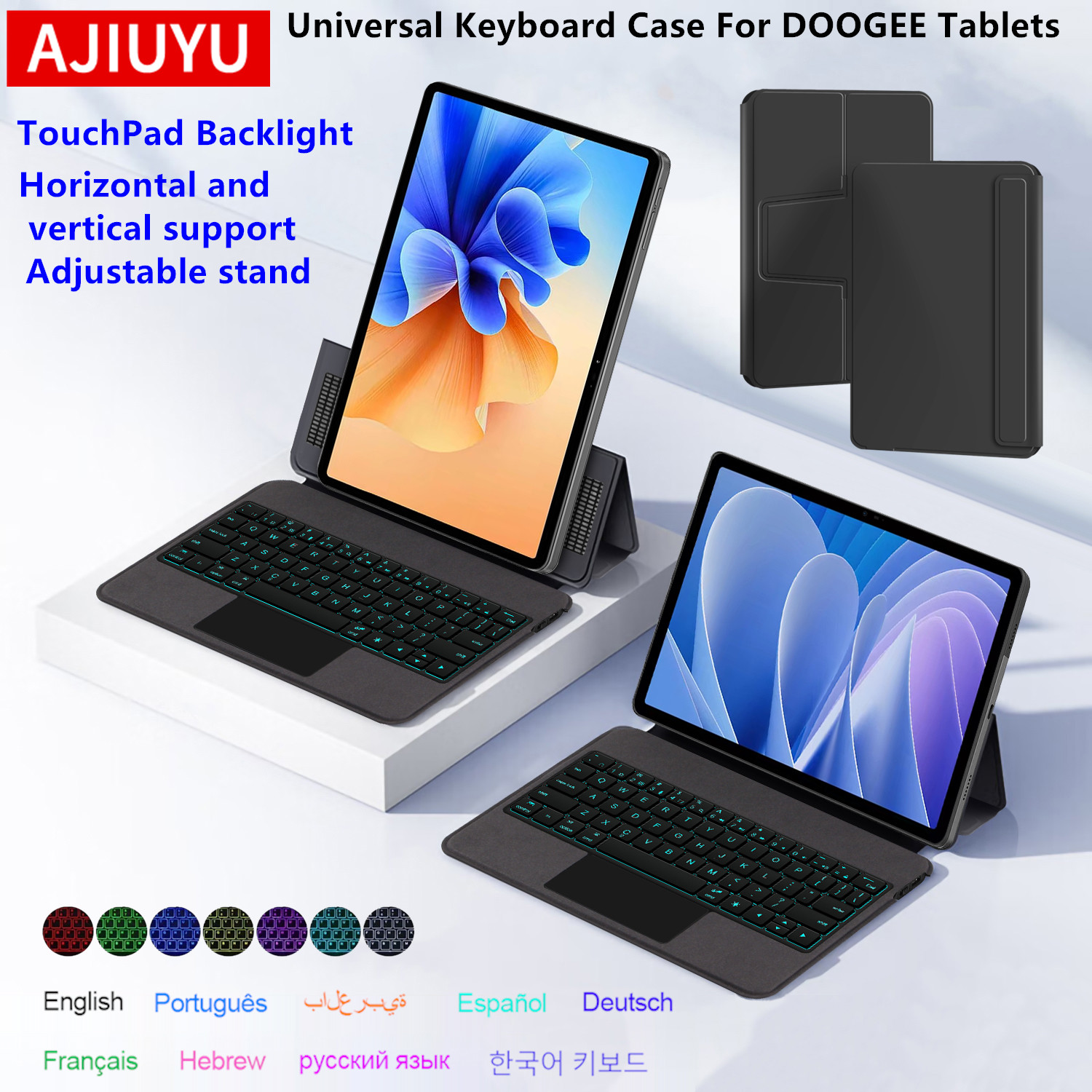 Tablet Accessories Keyboard - AJIUYU Touchpad Keyboard For DOOGEE U11