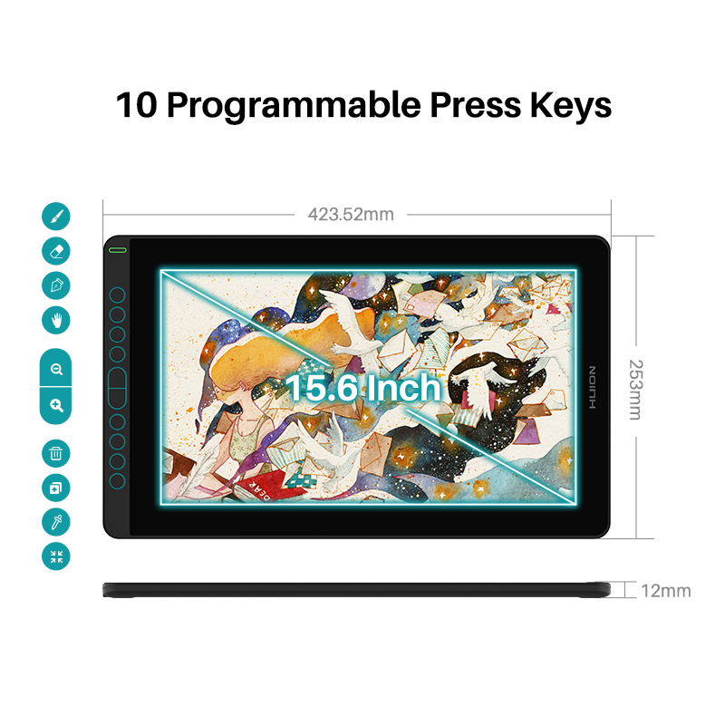 HUION Kamvas 12 11.6 Inches Dr - Huion Tablet Accessories review and price