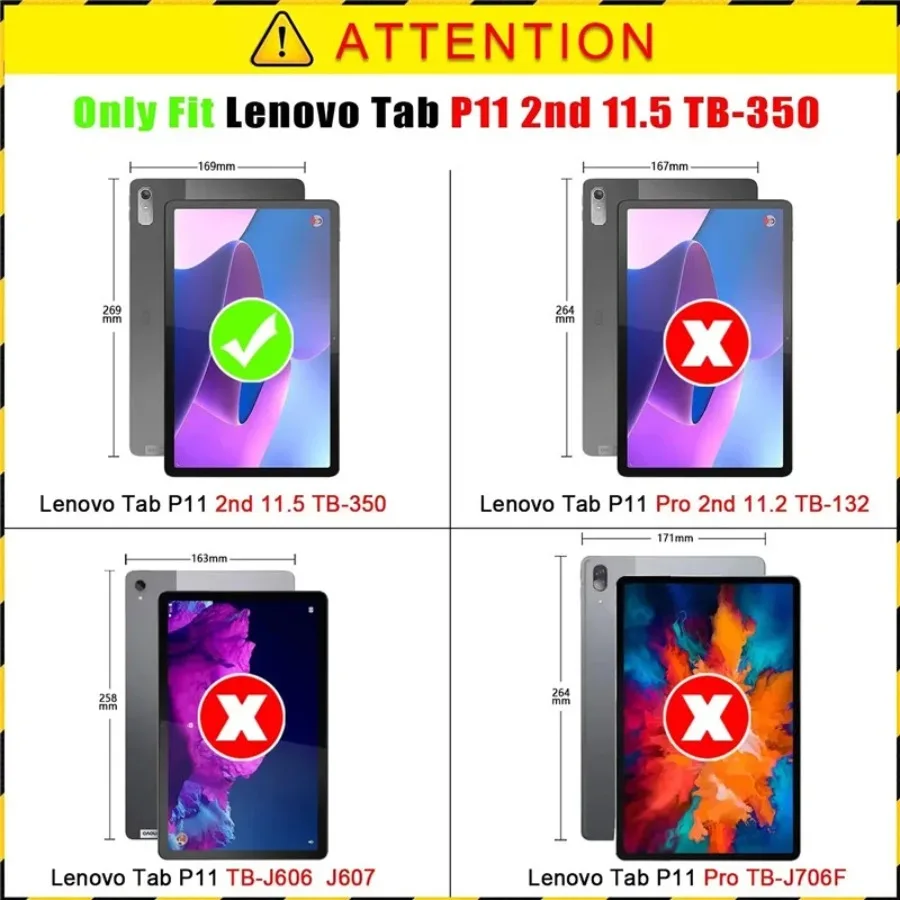 Coque For Lenovo Tab P11 2nd G - Tablet Cover Accessories review and price