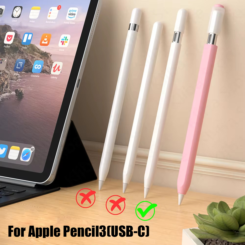 Color Splicing Silicone Pen Ca - Tablet Cover Accessories review and price