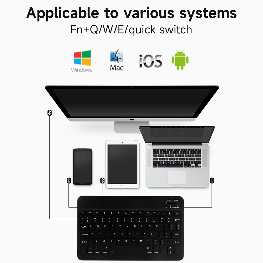 Bluetooth Keyboard for IOS And - Tablet Accessories Keyboard review and price
