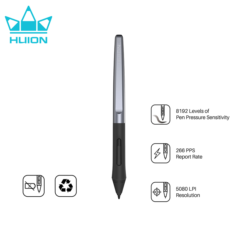 HUION PW100 Battery-Free Stylu - Huion Tablet Accessories review and price