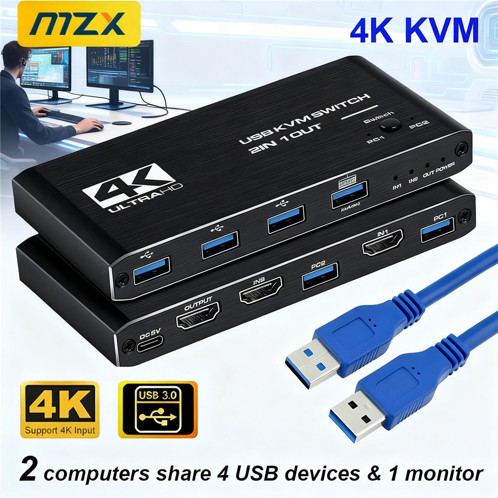 KVM Switch 4K 60Hz Switcher US - Tablet With All Accessories review and price